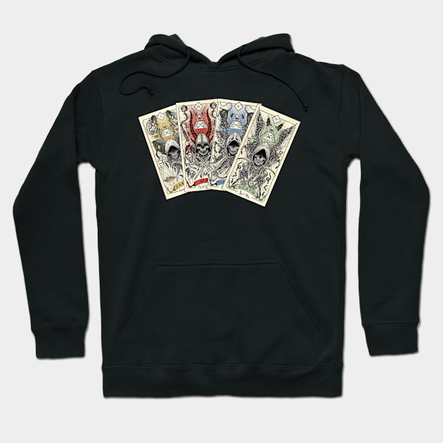 four horsemen of the apocalypse Hoodie by SnowJade